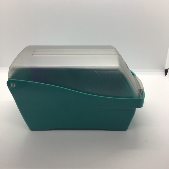 Fellowes 3.5” Floppy Disk Storage Case Plastic Lid Holder Box Filing Tray Office - Picture 2 of 11